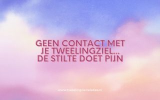 Geen contact tweelingziel: dit betekent de stilte tussen jullie